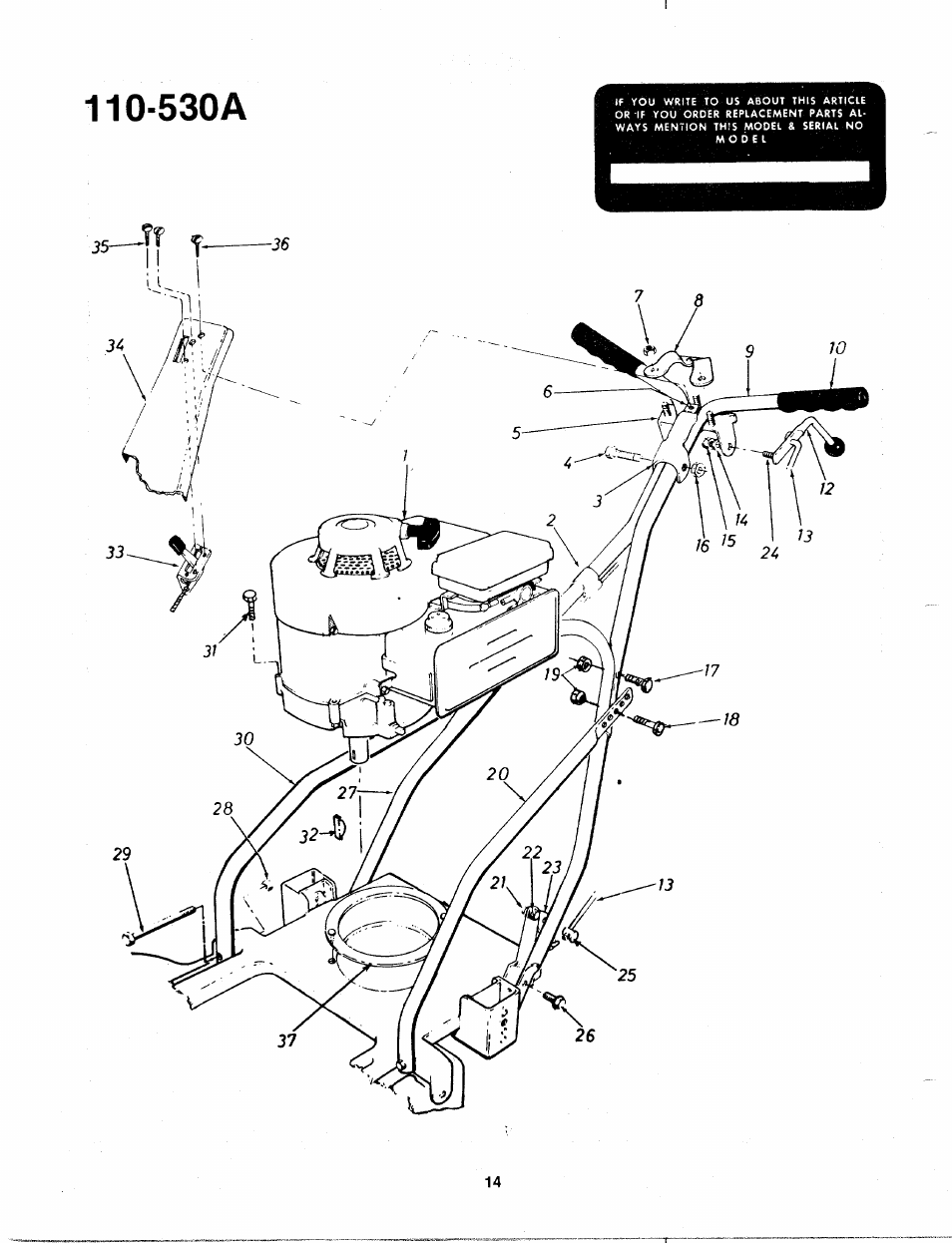 530a | MTD 110-530A User Manual | Page 13 / 19