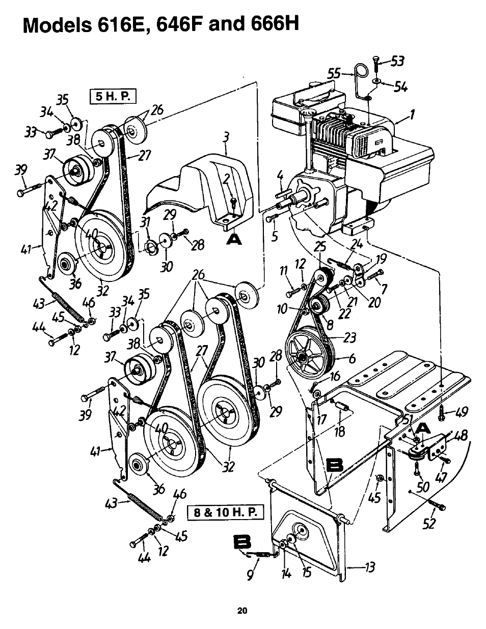 MTD White 315E646F190 User Manual | Page 20 / 24