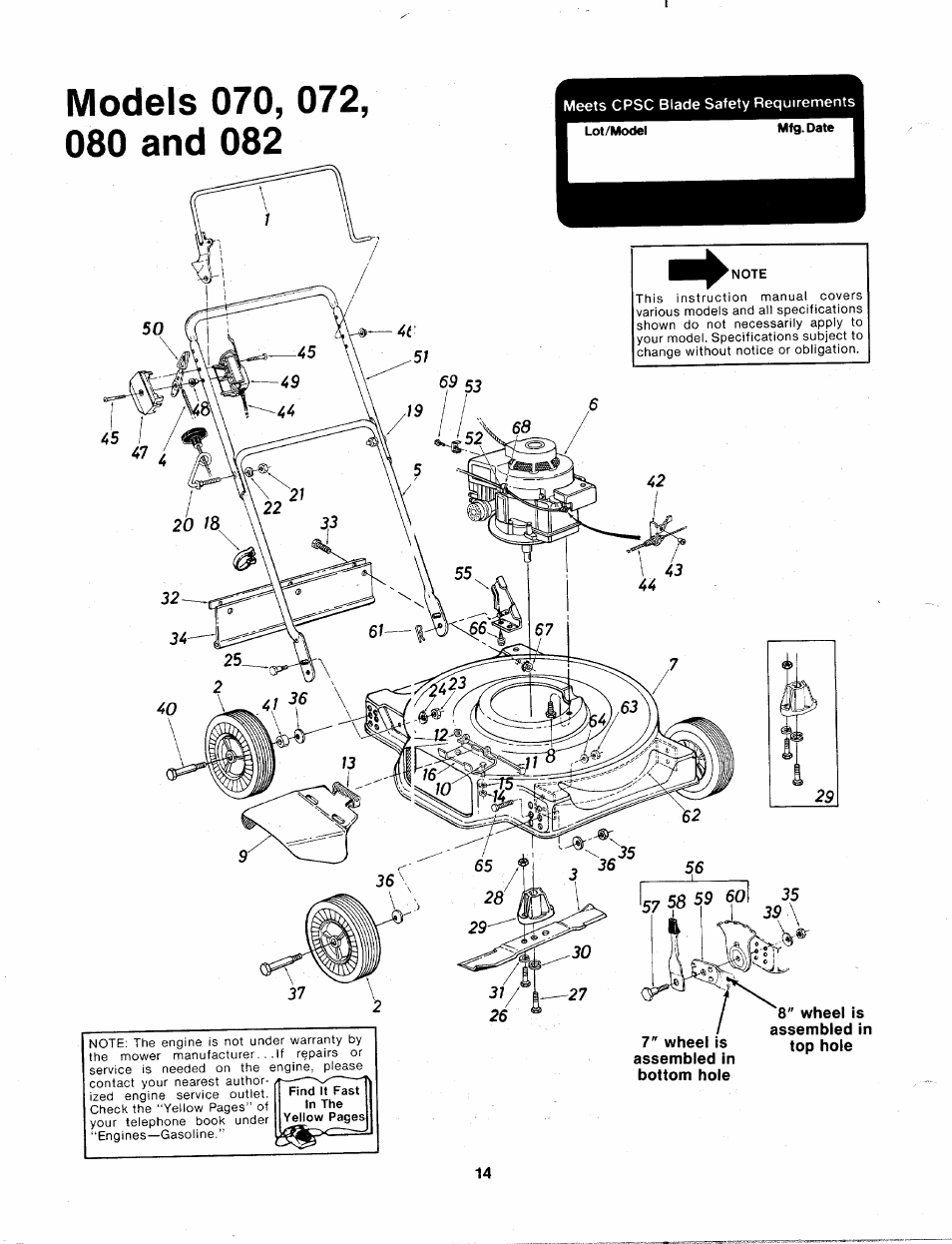 MTD 113-080A User Manual | Page 14 / 16