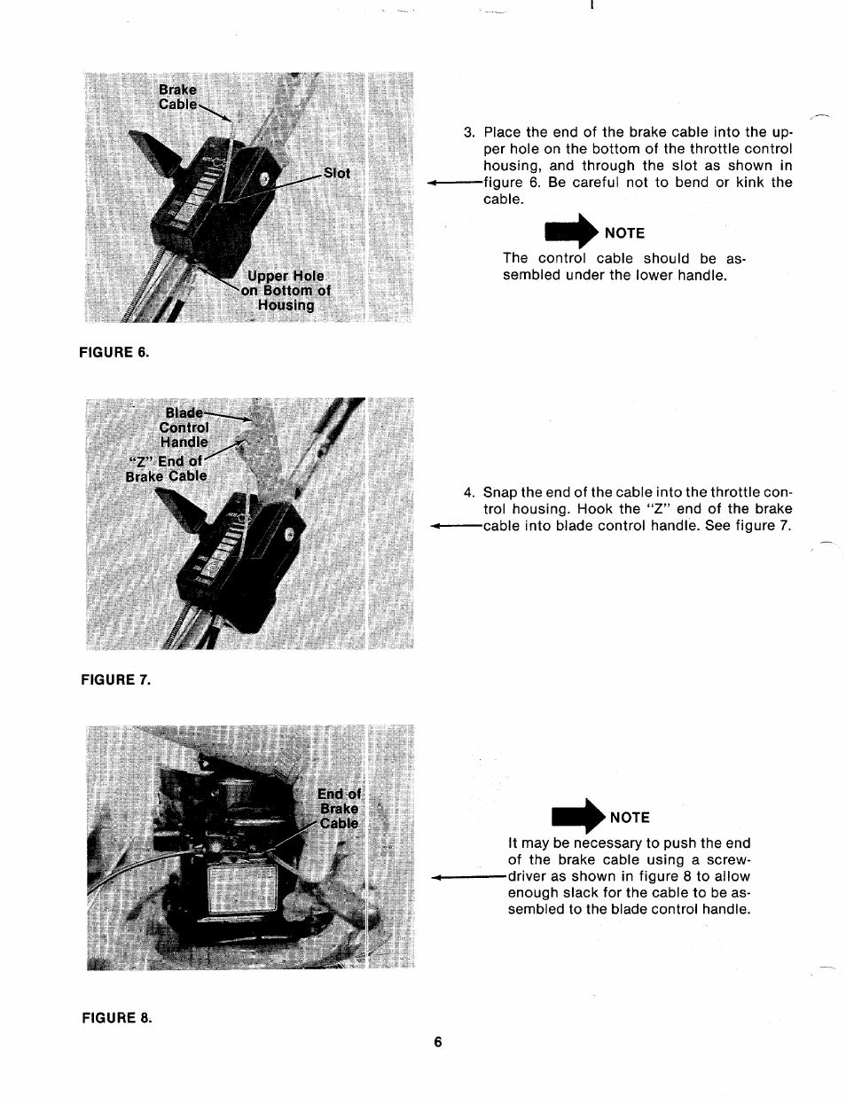 Blade | MTD 113-080A User Manual | Page 6 / 16