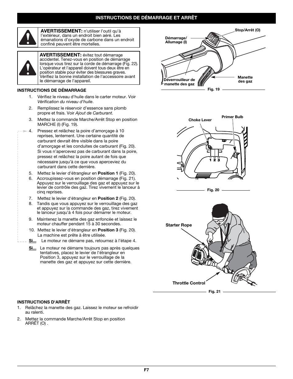 MTD CC5090 User Manual | Page 27 / 60