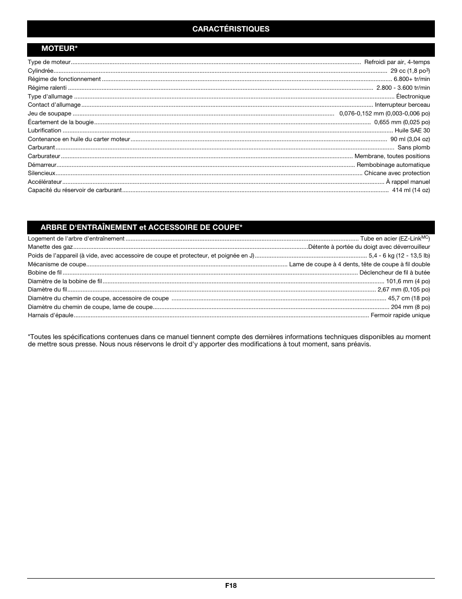 MTD CC5090 User Manual | Page 38 / 60