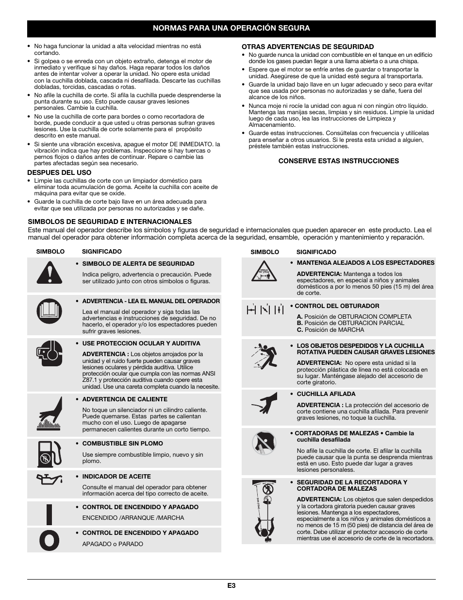 MTD CC5090 User Manual | Page 43 / 60