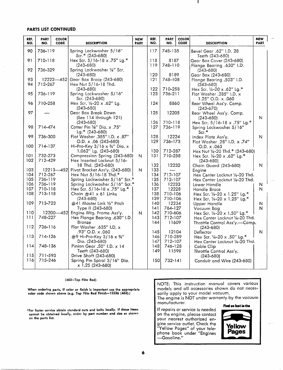 MTD 243-680 User Manual | Page 6 / 9