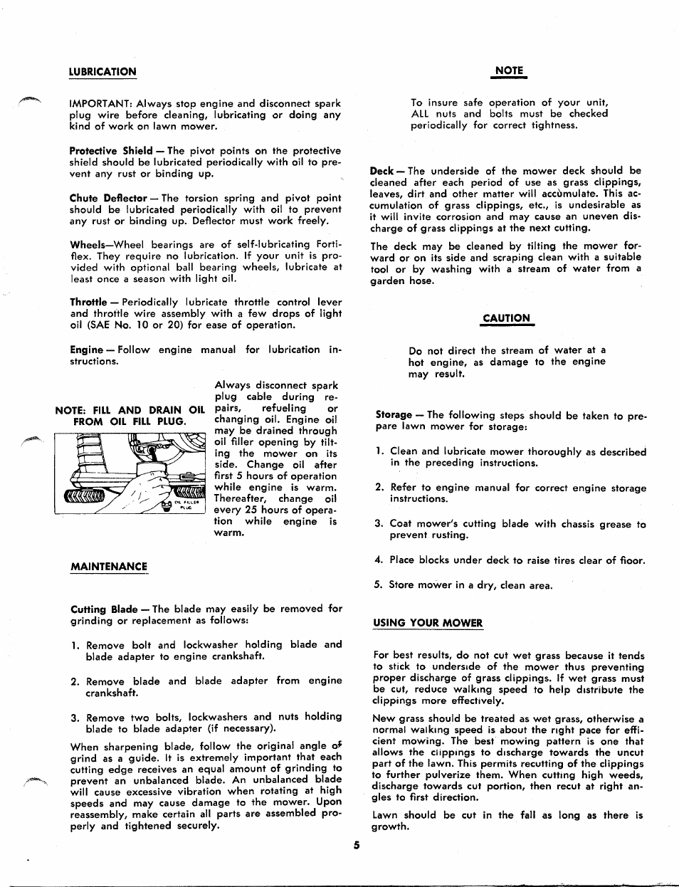 MTD 114-100A User Manual | Page 5 / 9