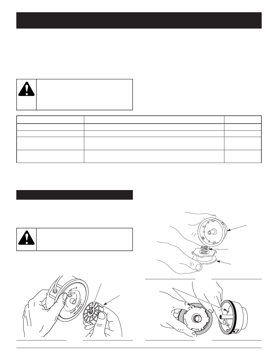 Warning, Maintenance and repair instructions, Lt31 | MTD LT31CS User Manual | Page 19 / 32