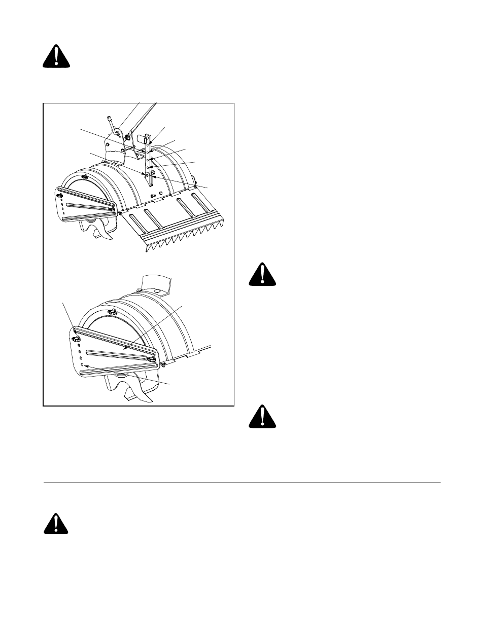 Operating the tiller, Handle adjustment, Belt tension adjustment | MTD 428C User Manual | Page 10 / 24