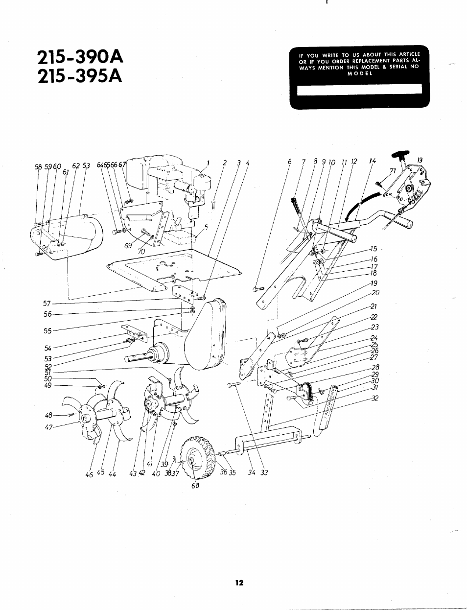 390a 215-395a | MTD 215-395A User Manual | Page 12 / 16