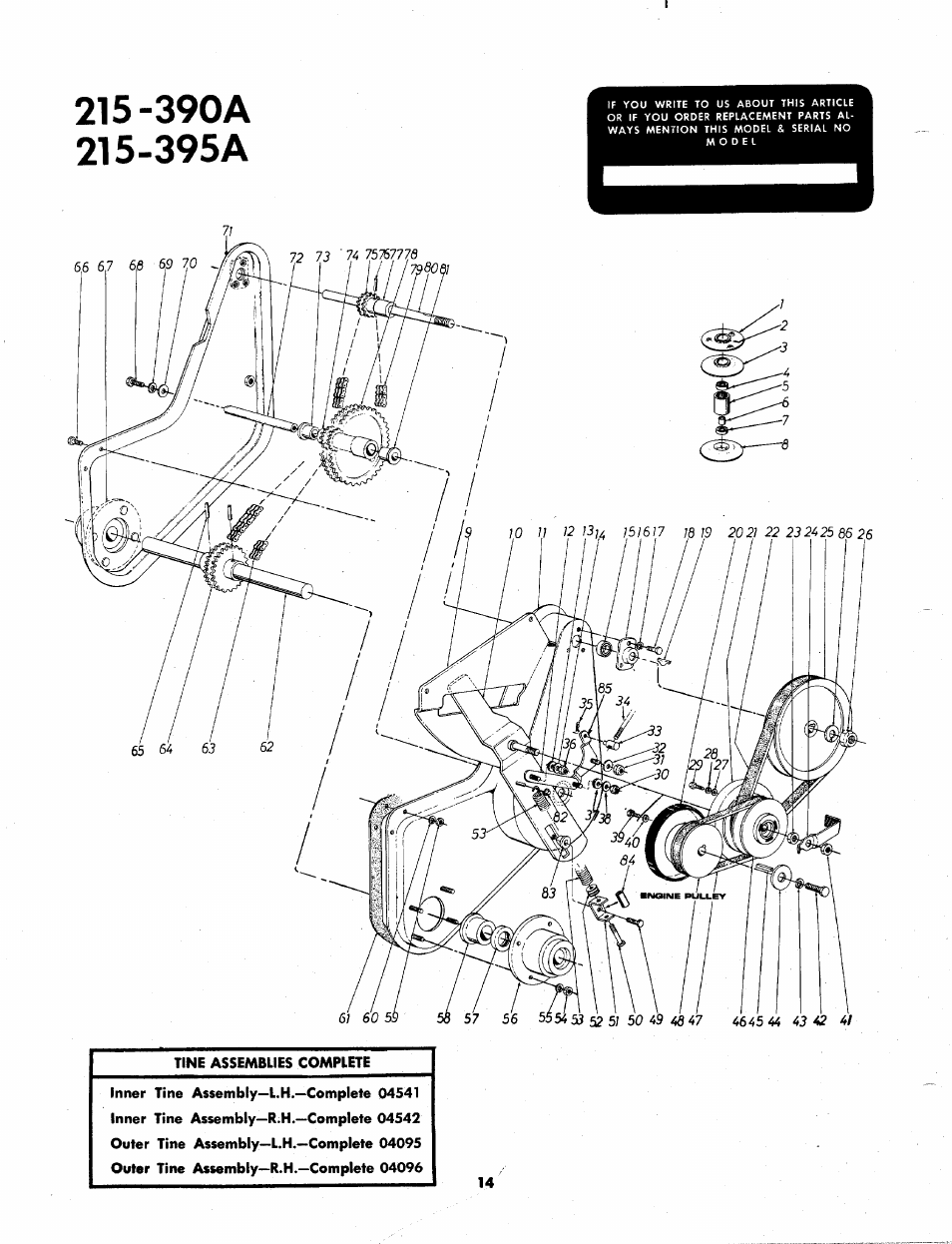 390a, 395a | MTD 215-395A User Manual | Page 14 / 16