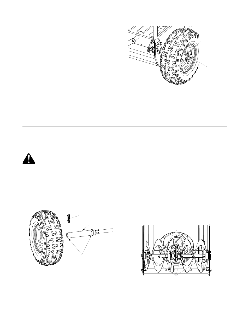 Drive wheels, Lubrication | MTD 31AE633E401 User Manual | Page 13 / 28