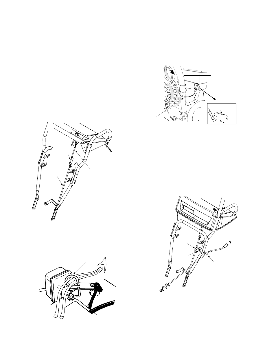 Attaching chute directional control | MTD 31AE633E401 User Manual | Page 6 / 28