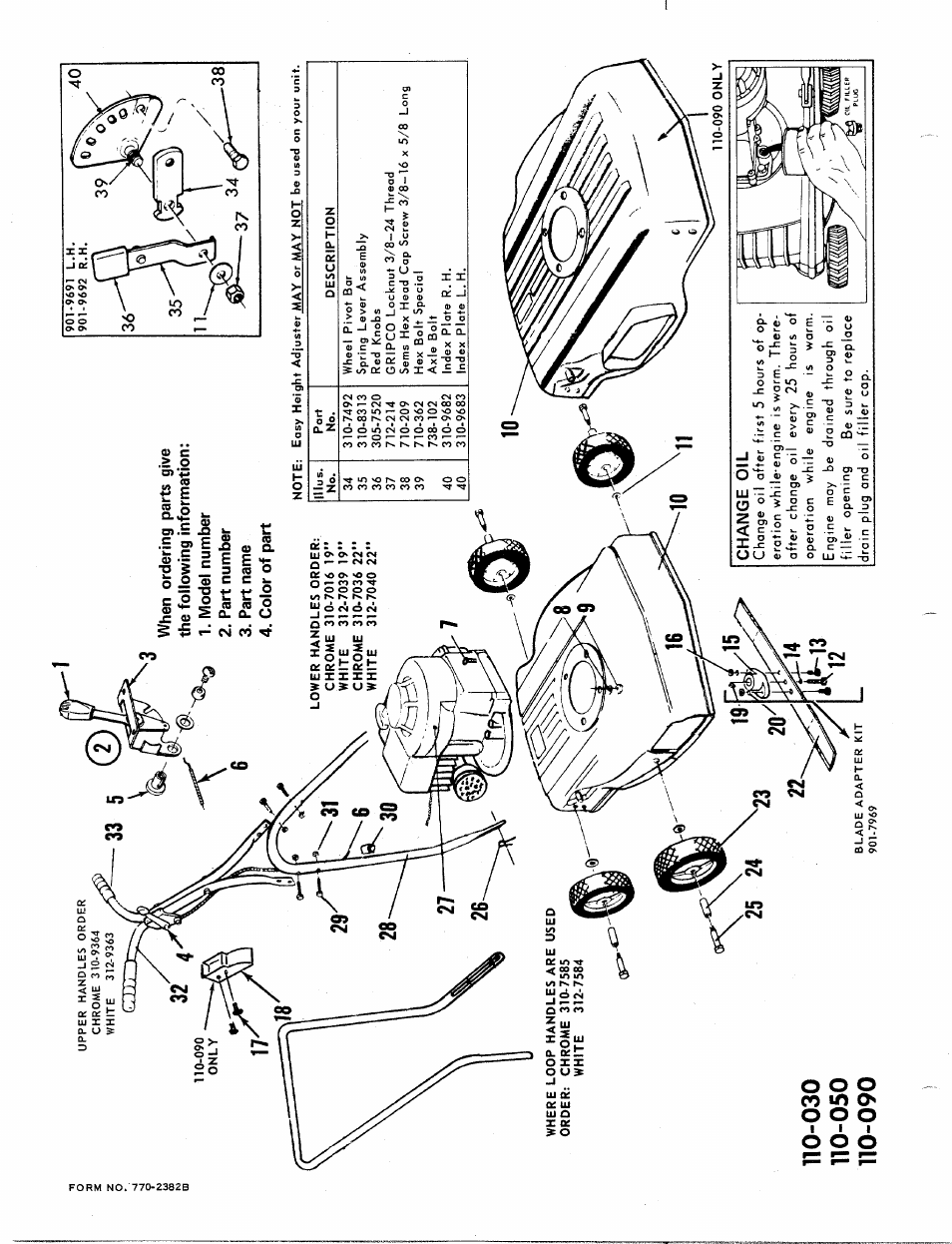 MTD 110-030 User Manual | Page 2 / 4