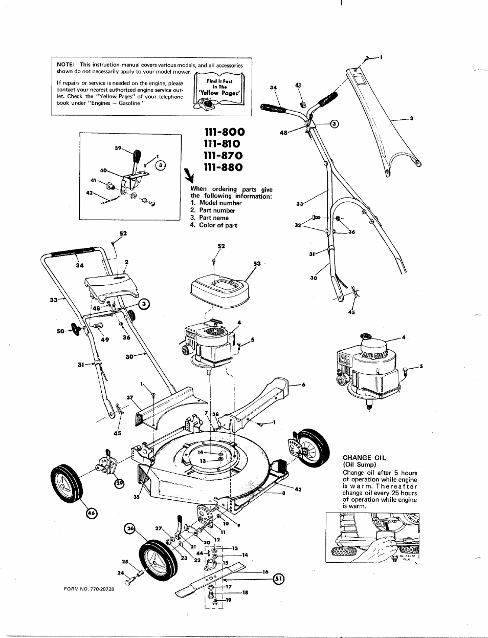 MTD 111-880 User Manual | Page 2 / 4