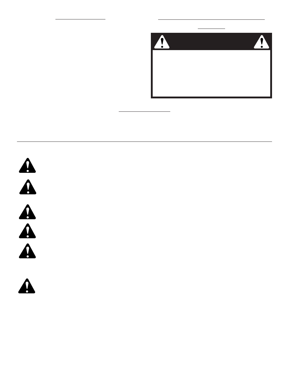 Avertissement, Pare-étincelles, Lire toutes les instructions | Avant l'utilisation | MTD YM25 User Manual | Page 25 / 68