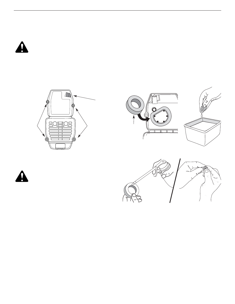 Entretien du filtre à air | MTD YM25 User Manual | Page 37 / 68