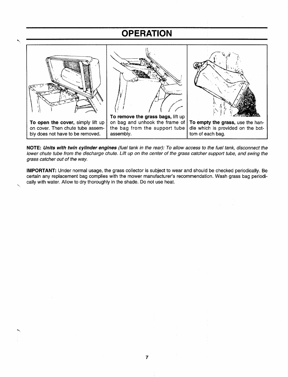 Operation | MTD 190-063-000 User Manual | Page 7 / 8