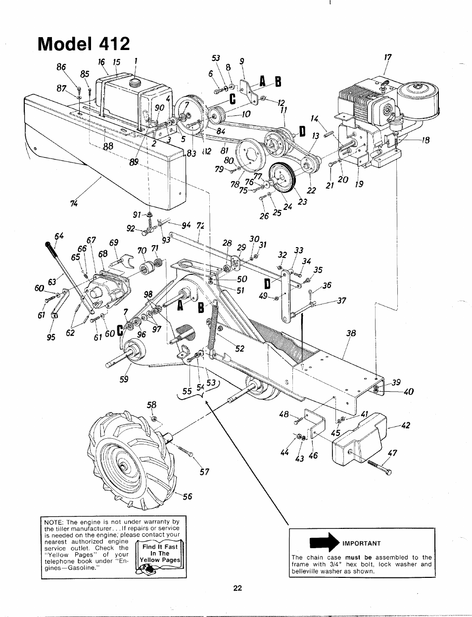 Model 412 | MTD 214-412-000 User Manual | Page 22 / 26