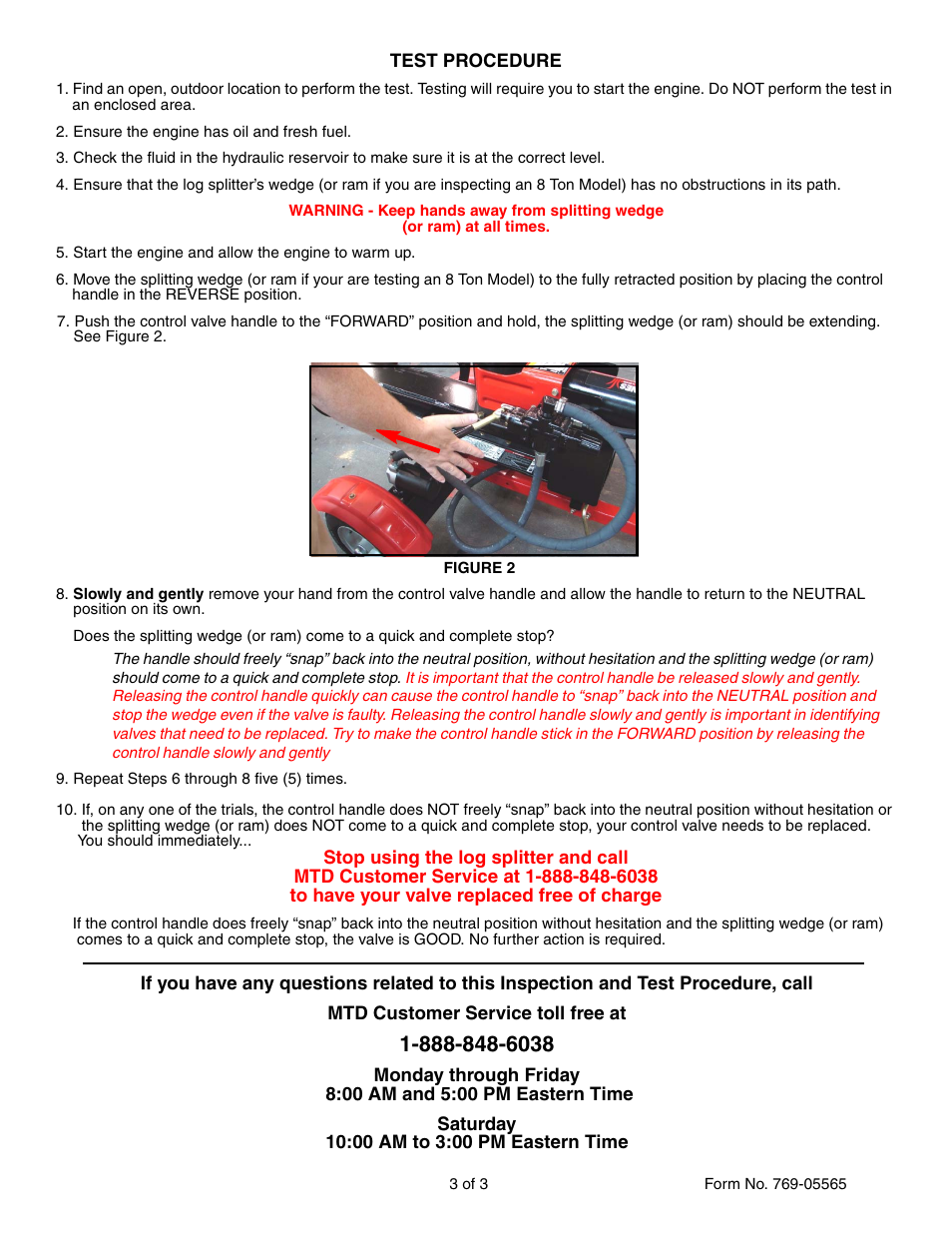 MTD 24AD598A010 User Manual | Page 3 / 3