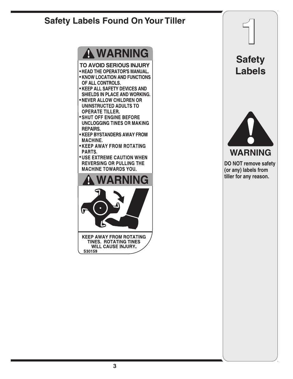 MTD 390 Series User Manual | Page 3 / 20