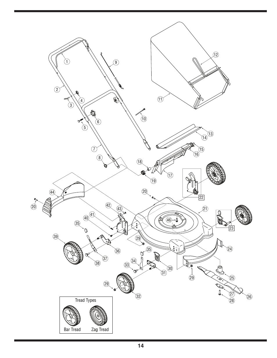 MTD 410 Series User Manual | Page 14 / 16