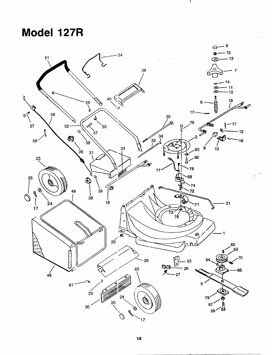 Model 127r | MTD 110-127R000 User Manual | Page 14 / 16