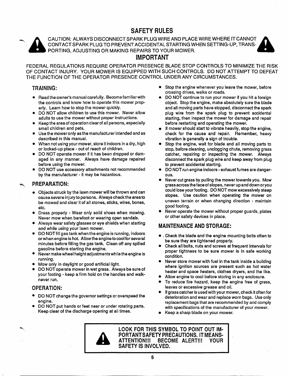 MTD 110-127R000 User Manual | Page 5 / 16
