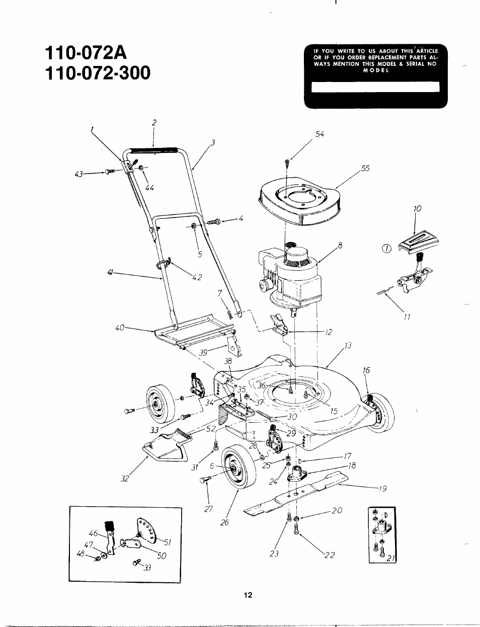 072a | MTD 110-072A User Manual | Page 12 / 14