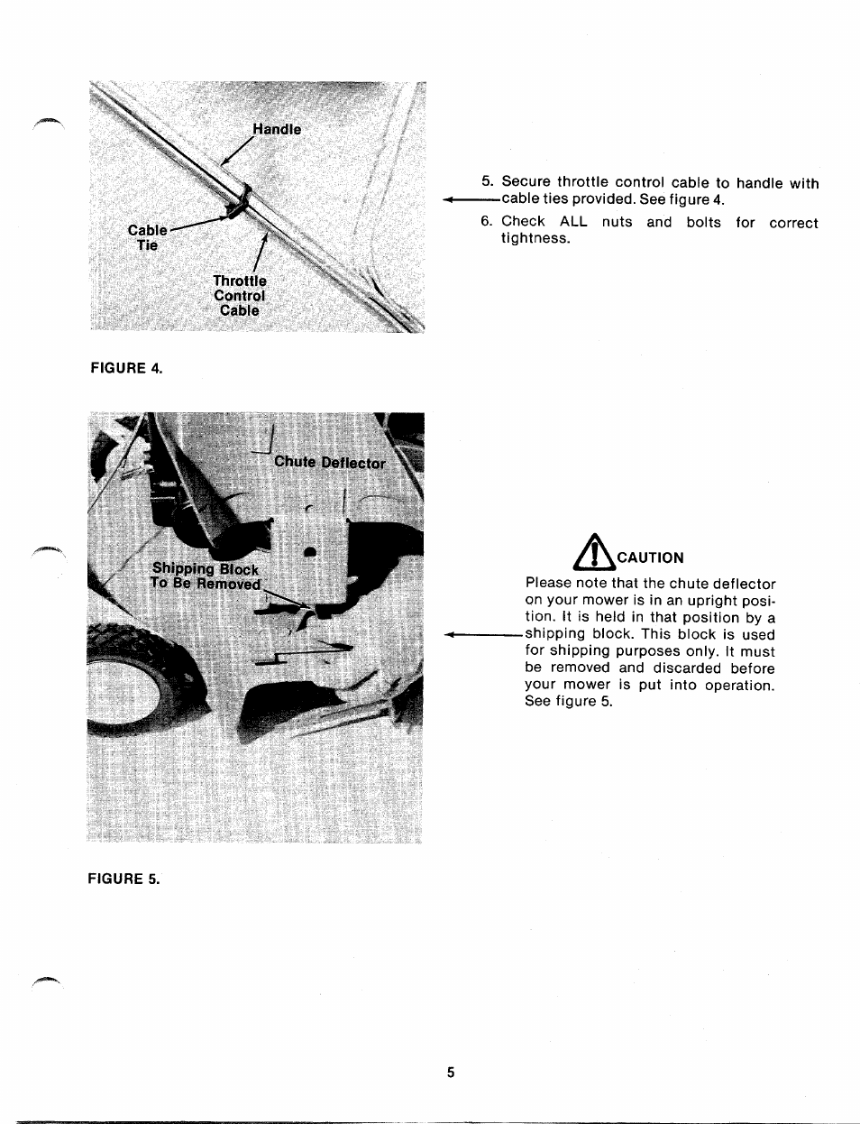 Caution, Figure 5, Lilliim | MTD 110-072A User Manual | Page 5 / 14