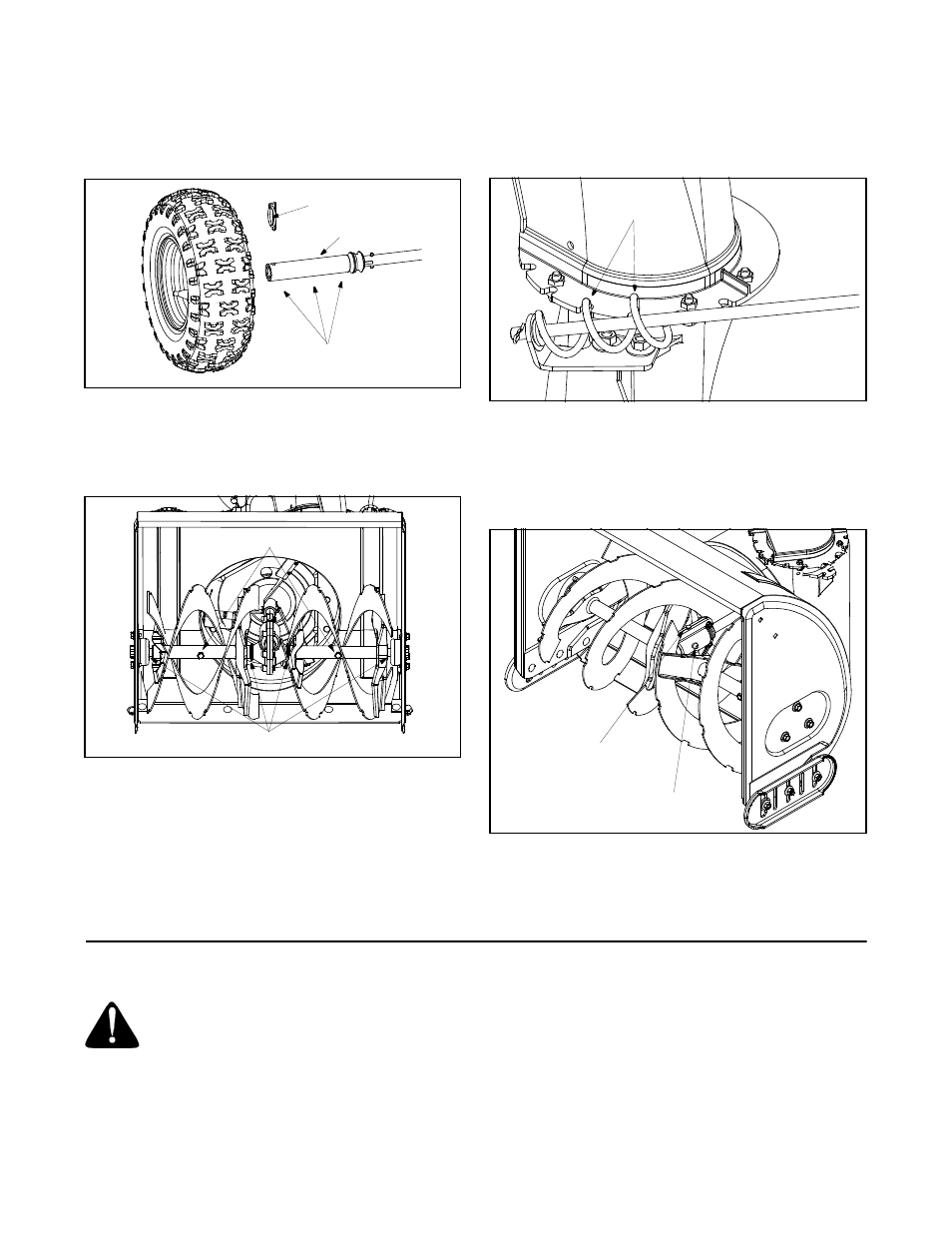 Engine, Shave plate and skid shoes | MTD Snow Boss 550 User Manual | Page 12 / 28