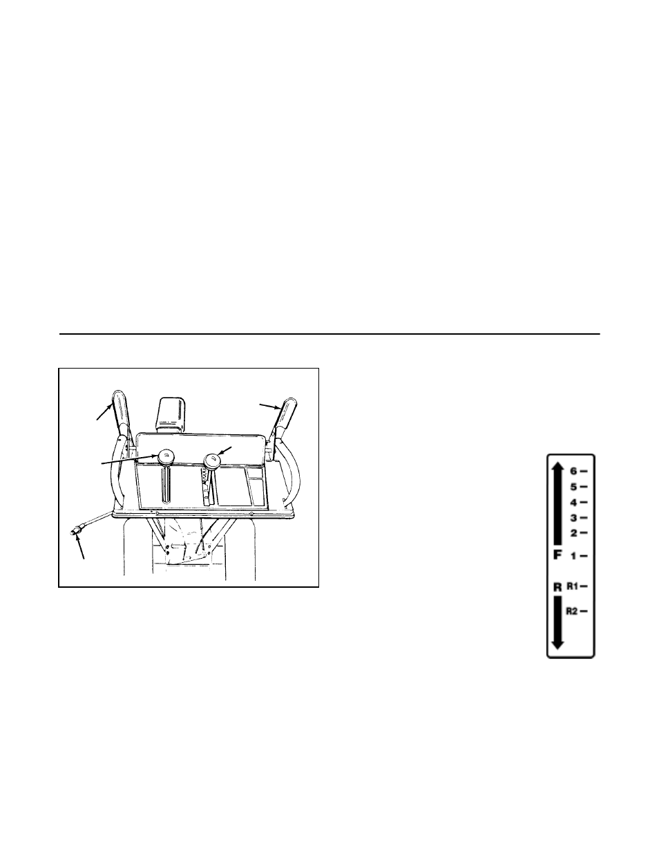 Traction control / auger control lock, Headlight, Shift lever | Auger control | MTD Snow Boss 550 User Manual | Page 7 / 28