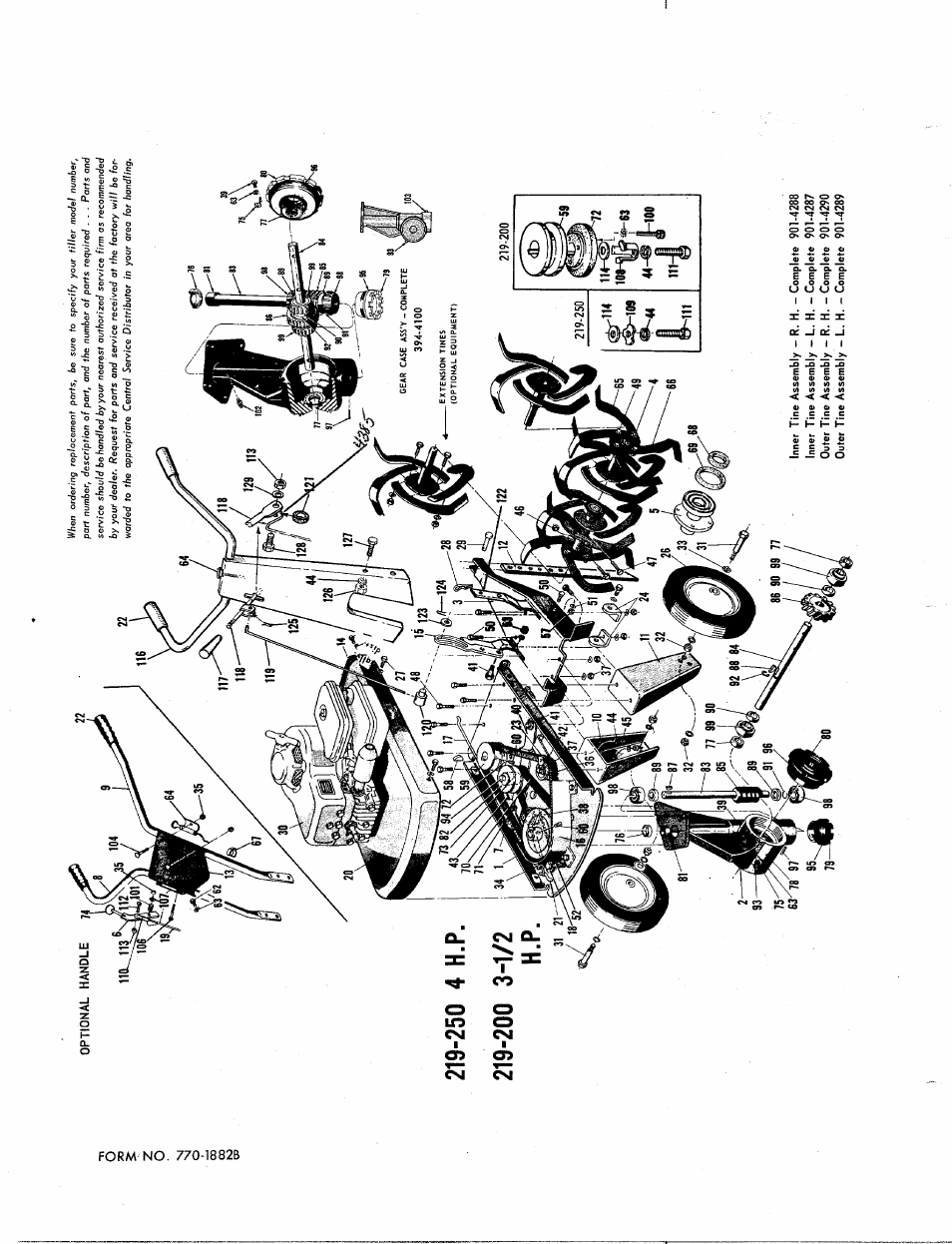 MTD 219-250 User Manual | Page 2 / 8