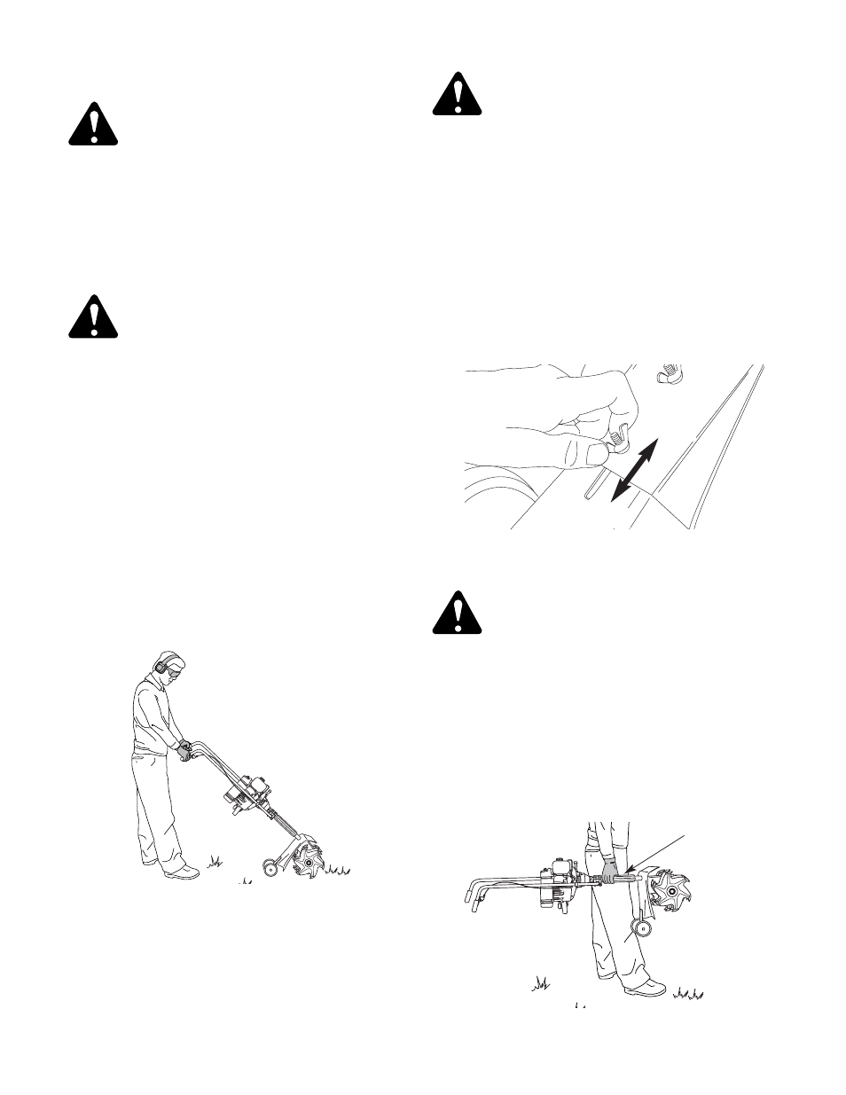 Using your cultivator | MTD 21A-120R000 User Manual | Page 11 / 20