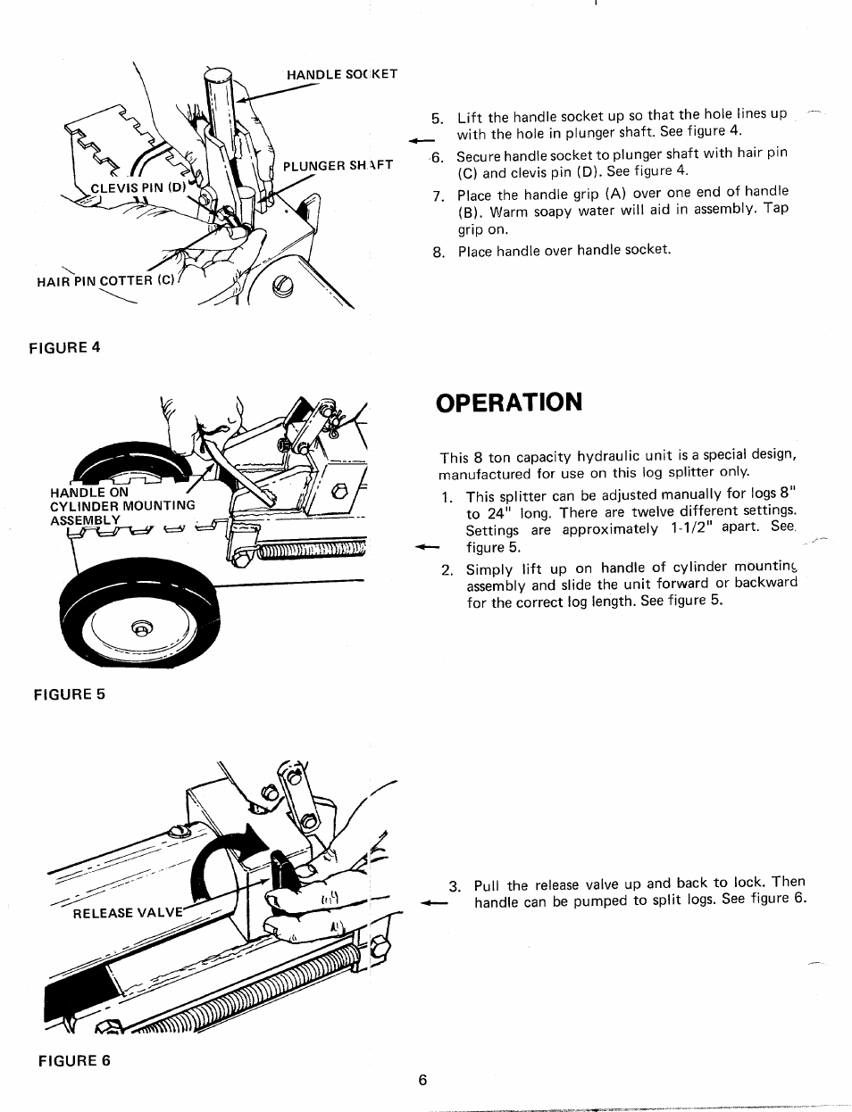 Operation | MTD 24632-8 User Manual | Page 6 / 10
