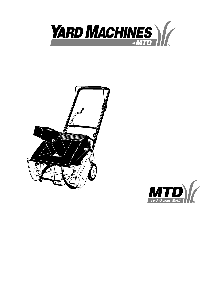 MTD Series 140 through E173 User Manual | 24 pages