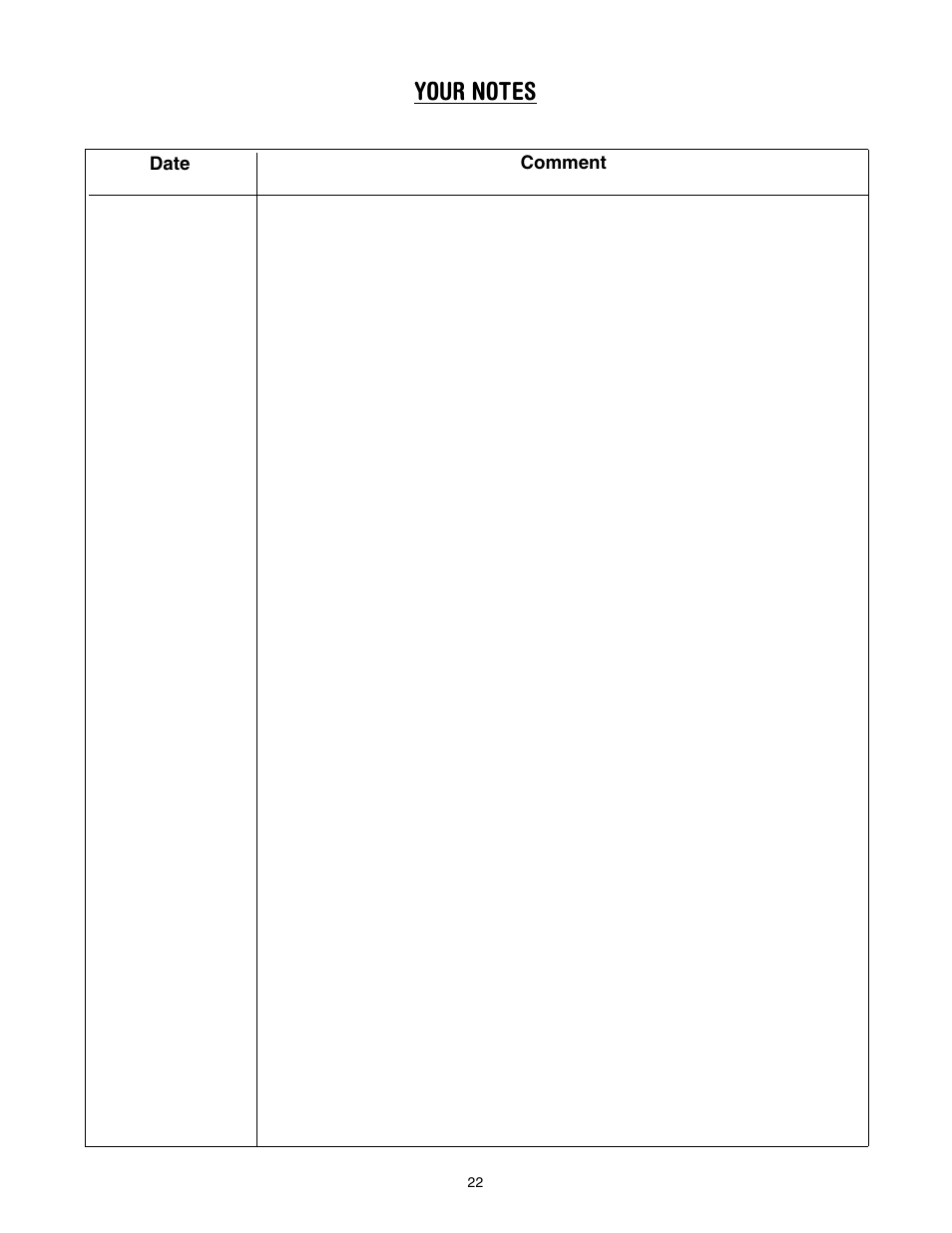 MTD 640 User Manual | Page 22 / 24