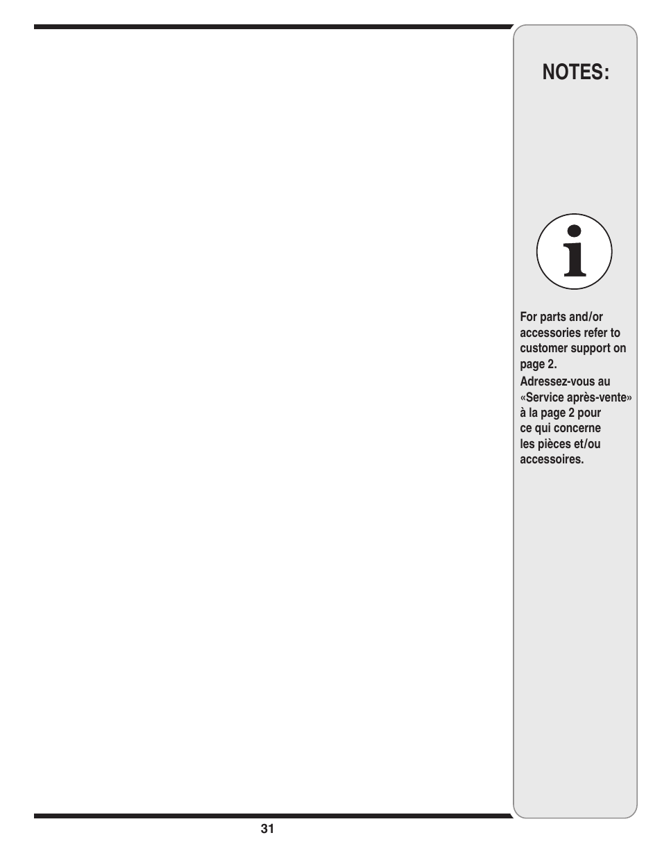 MTD 769-03250 User Manual | Page 31 / 52