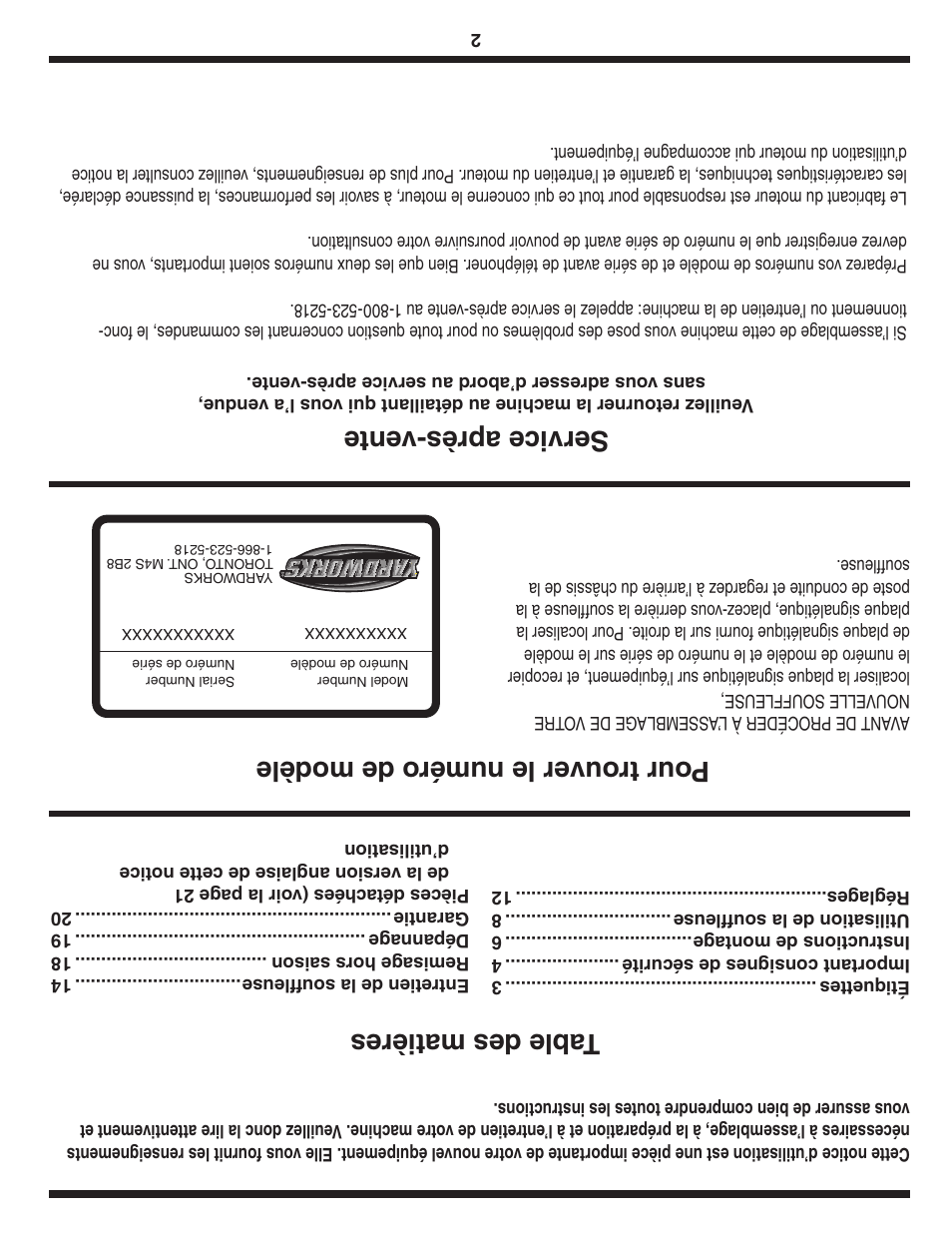 MTD 769-03250 User Manual | Page 51 / 52