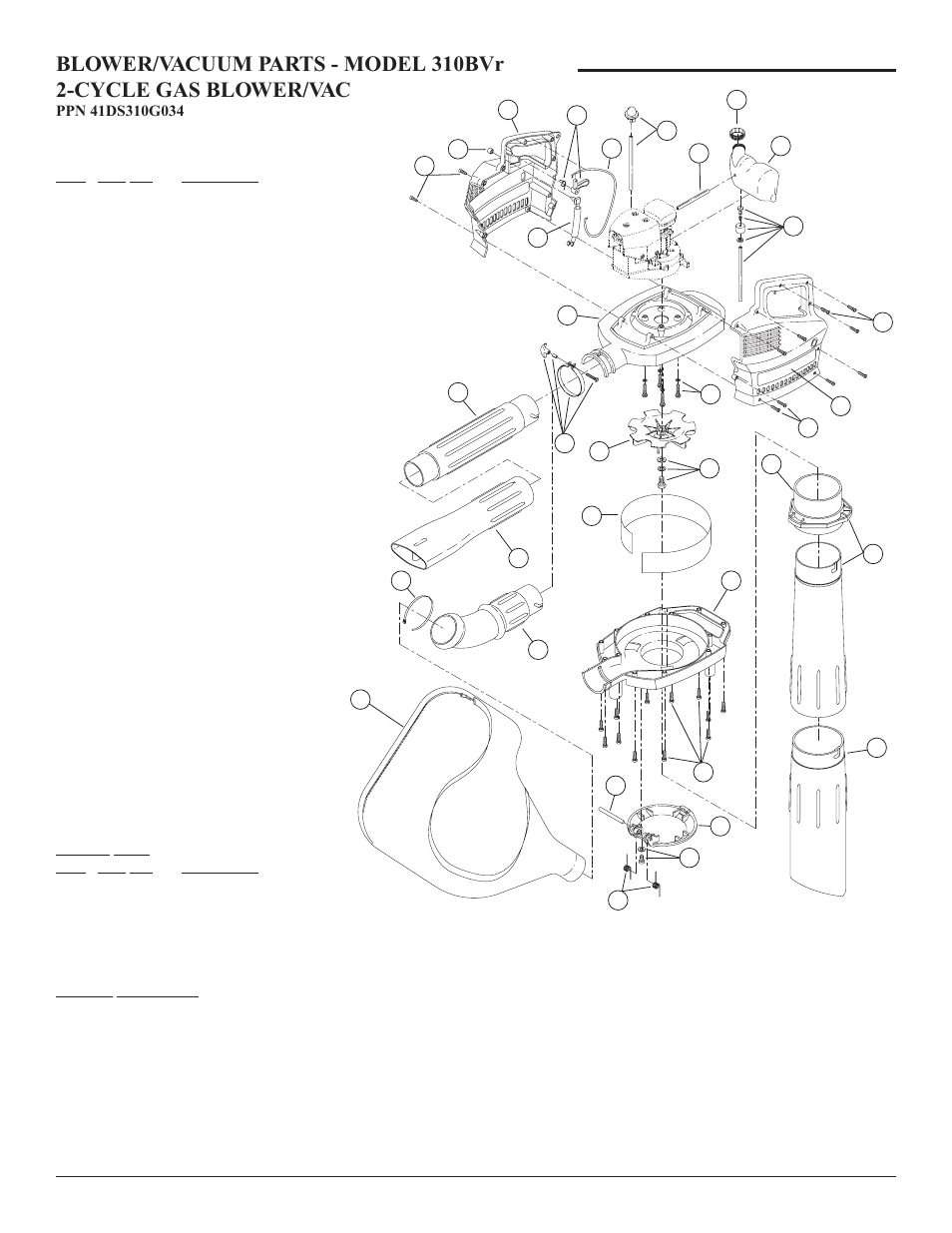 MTD 310BVr User Manual | Page 2 / 2