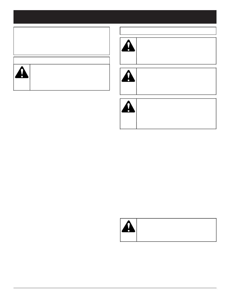 Avertissement, Danger, Mise en garde | Alerte de sécurité, Importantes consignes de sécurité, Consignes de sécurité | MTD 769-01534 User Manual | Page 23 / 64