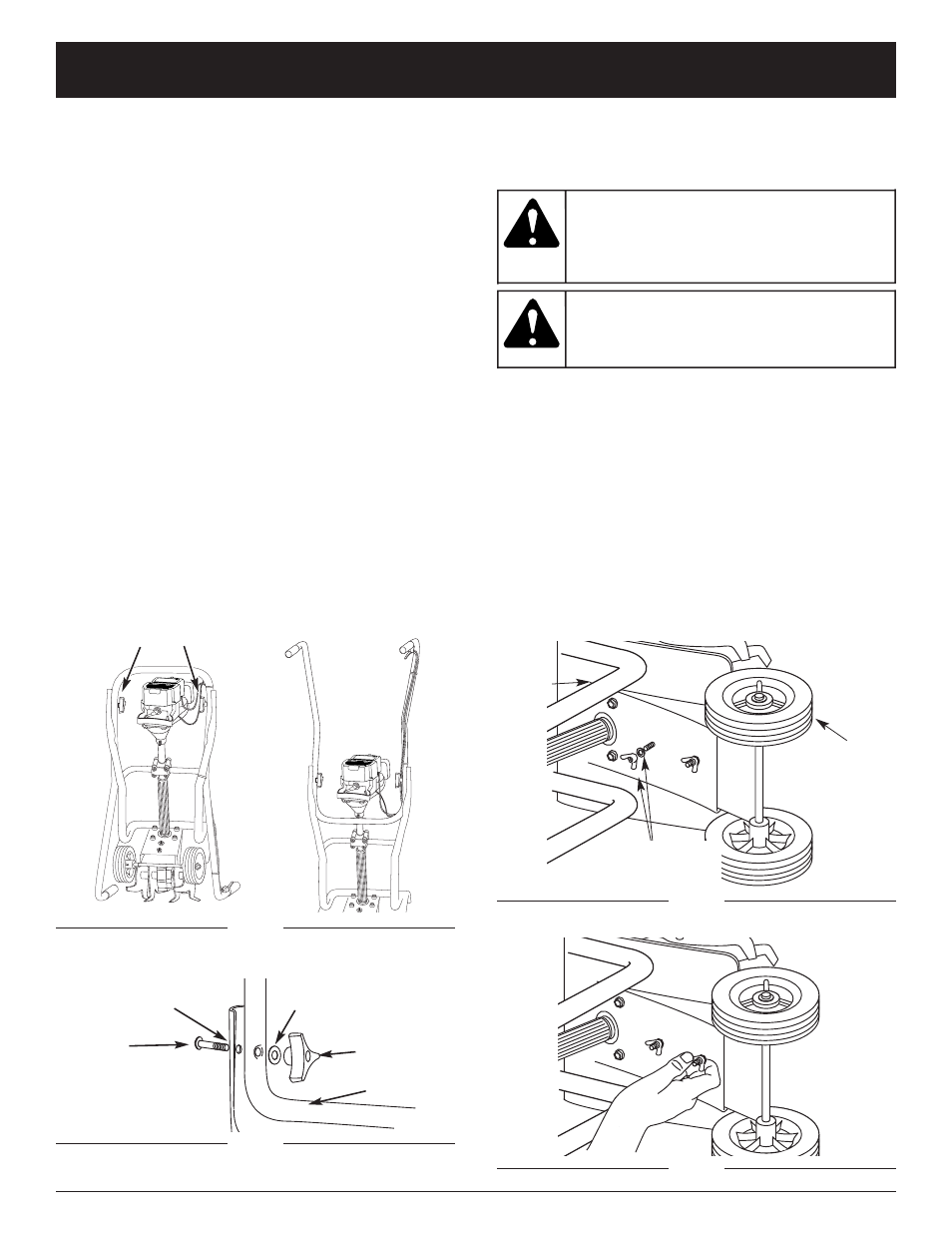 Avertissement, Instructions de montage | MTD 769-01534 User Manual | Page 27 / 64