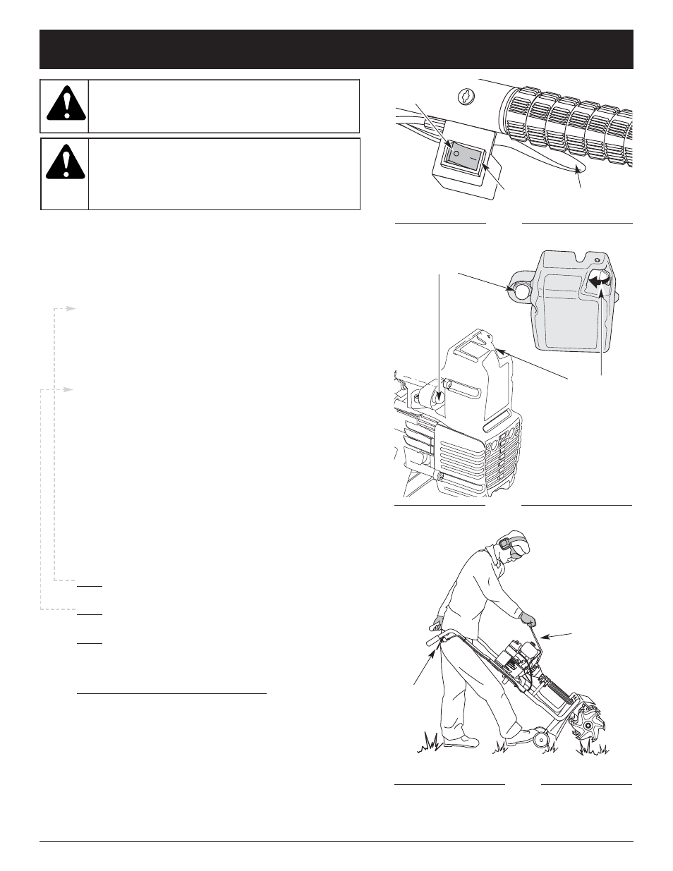 Avertissement, Instructions de démarrage et arrêt | MTD 769-01534 User Manual | Page 29 / 64