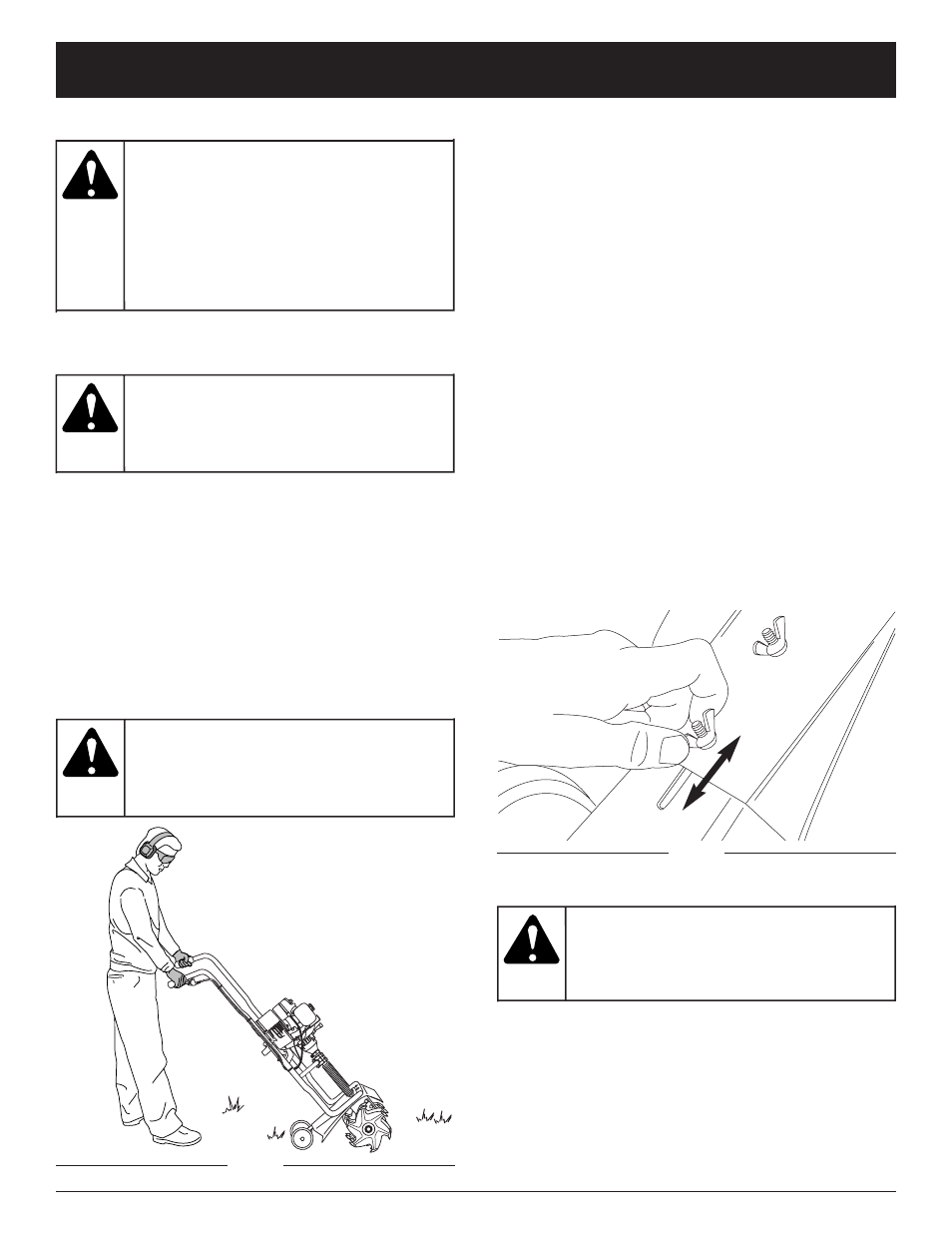 Avertissement, Mode d'emploi | MTD 769-01534 User Manual | Page 30 / 64