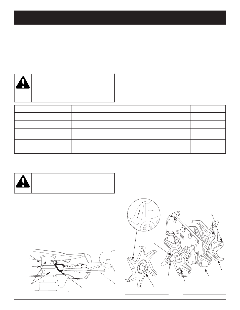 Avertissement, Entretien et réparations | MTD 769-01534 User Manual | Page 31 / 64