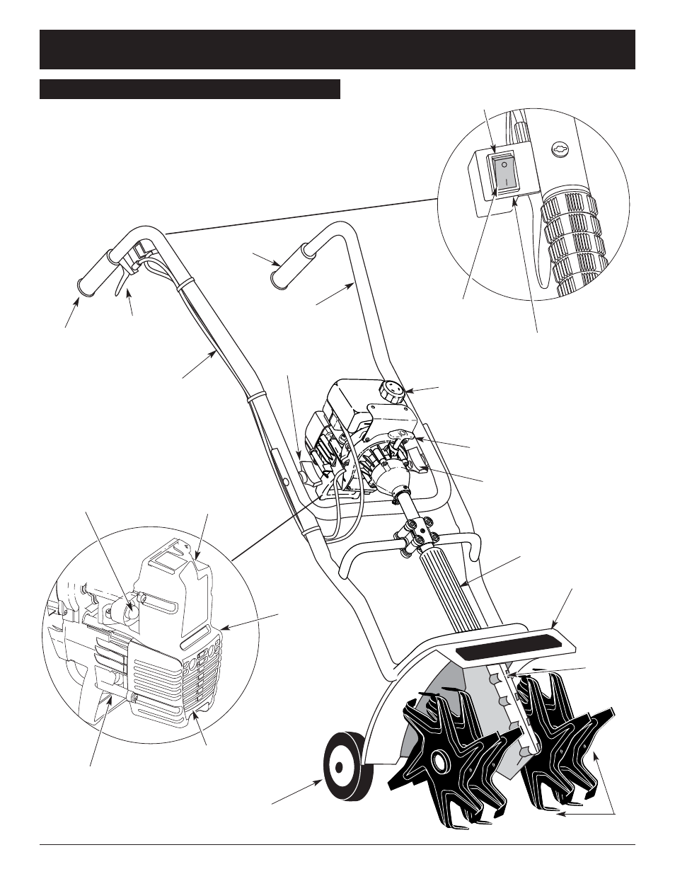 Normas para una operacion segura, Conozca su unidad | MTD 769-01534 User Manual | Page 46 / 64