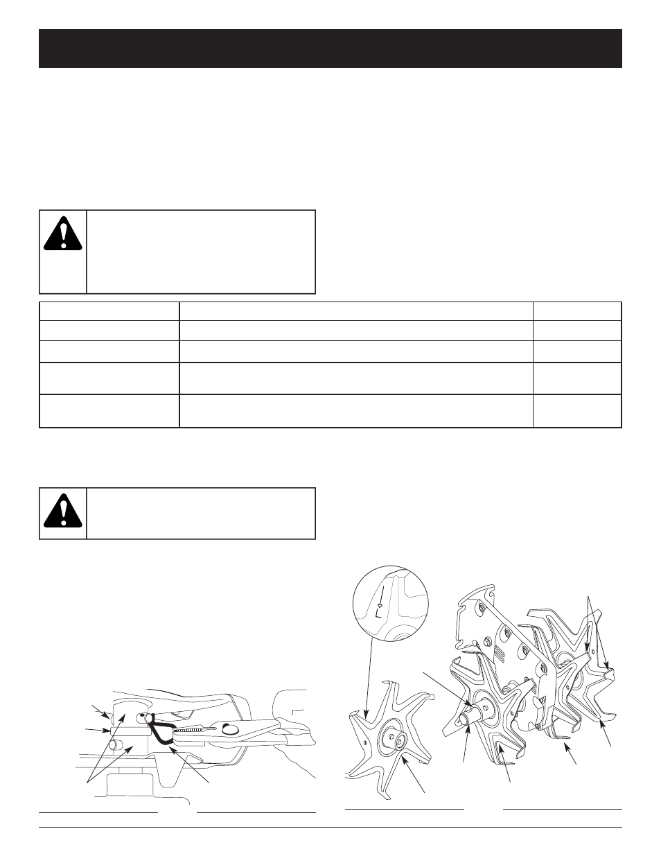 Advertencia, Instrucciones de mantenimiento y reparacion | MTD 769-01534 User Manual | Page 51 / 64