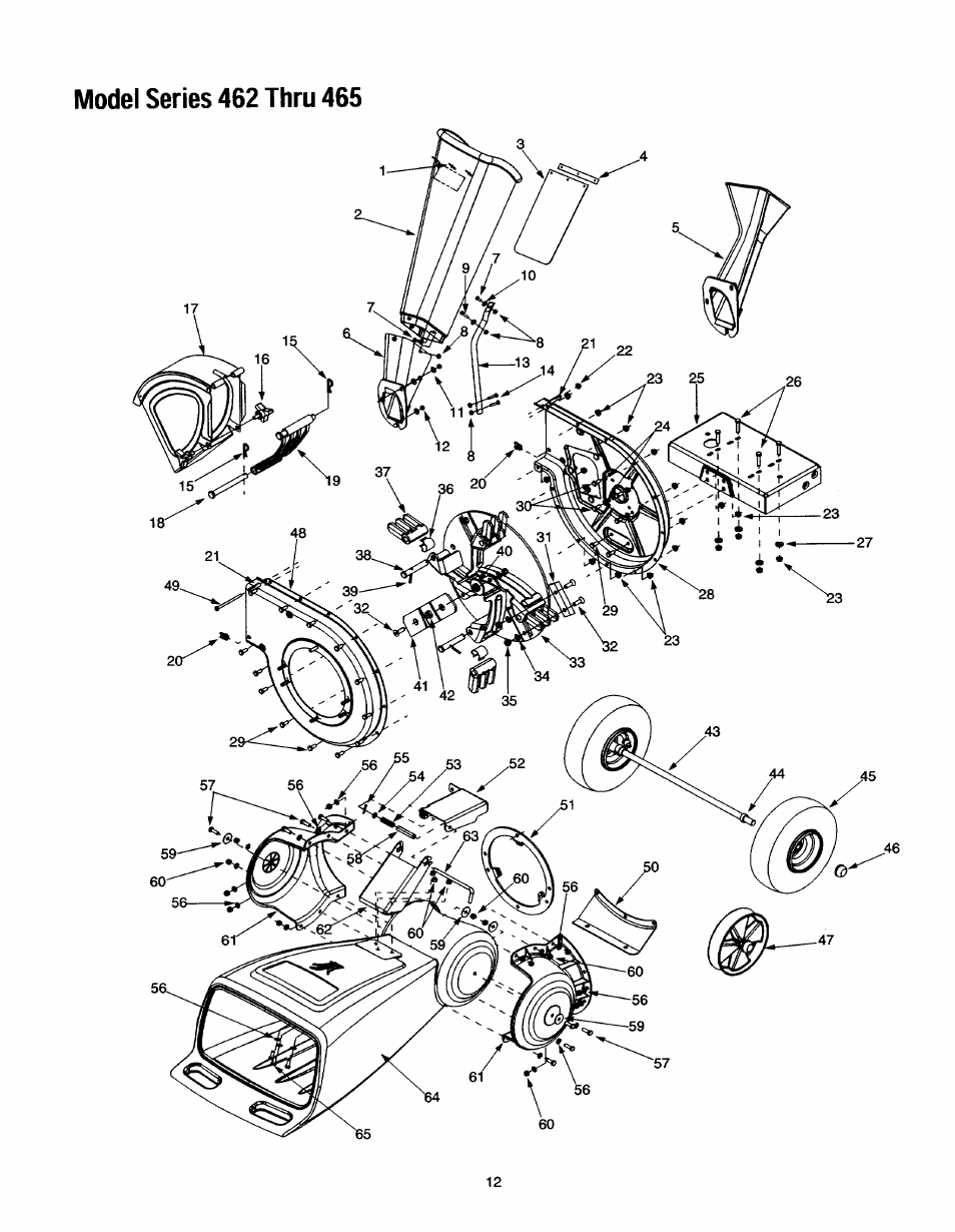 MTD 465 User Manual | Page 12 / 14