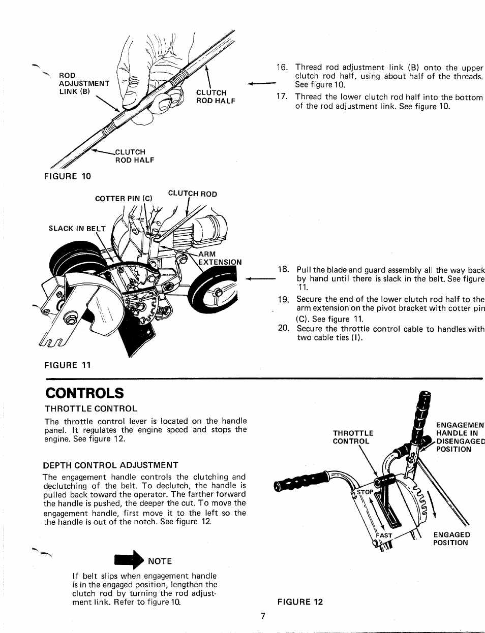 Controls | MTD 24604B User Manual | Page 7 / 14