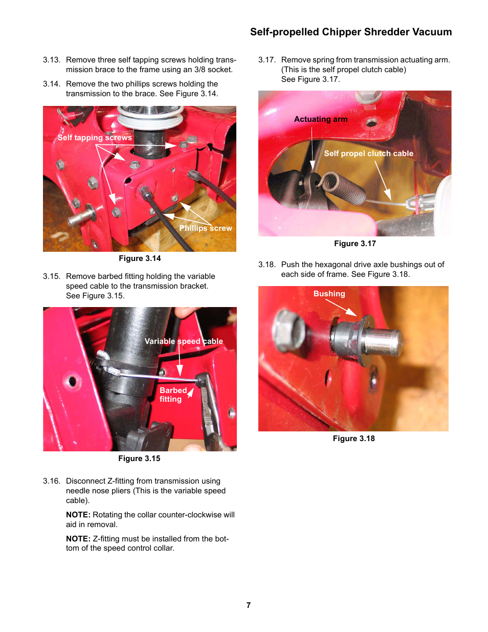 Self-propelled chipper shredder vacuum | MTD CSV 070 User Manual | Page 11 / 15