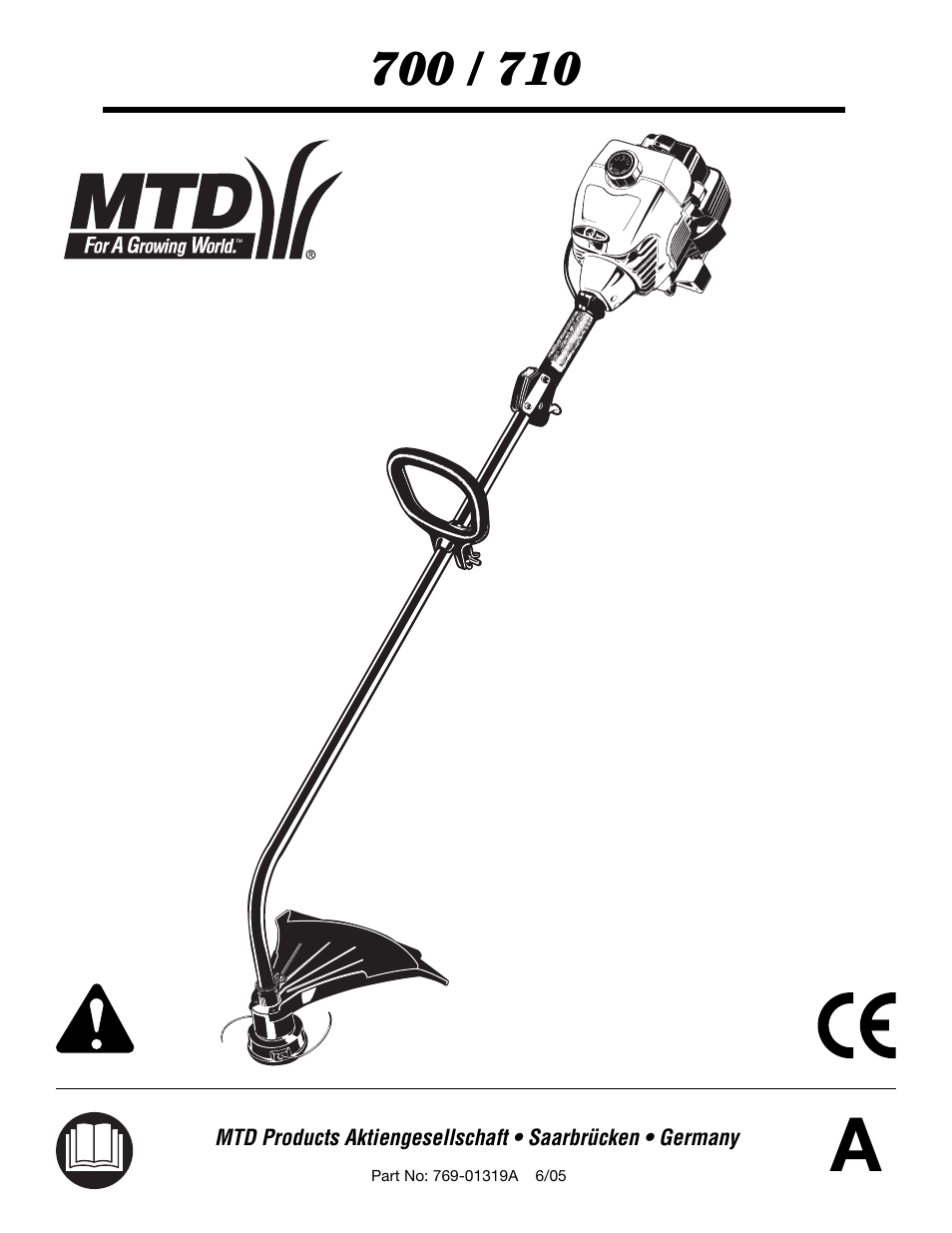 MTD 710 User Manual | 72 pages