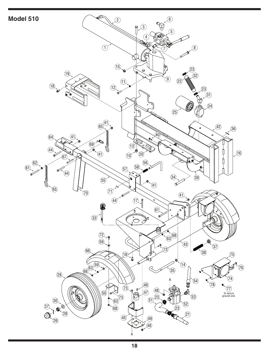 Model 510 | MTD 510 User Manual | Page 18 / 20